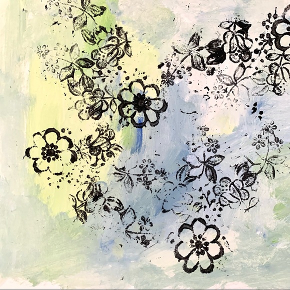 Abstract Painting Original Acrylic - Picture 2 of 5